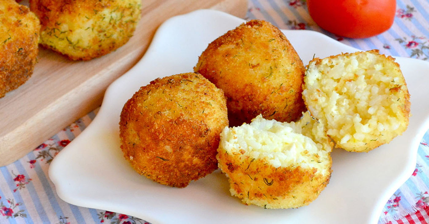 Croquetes arròs bomba