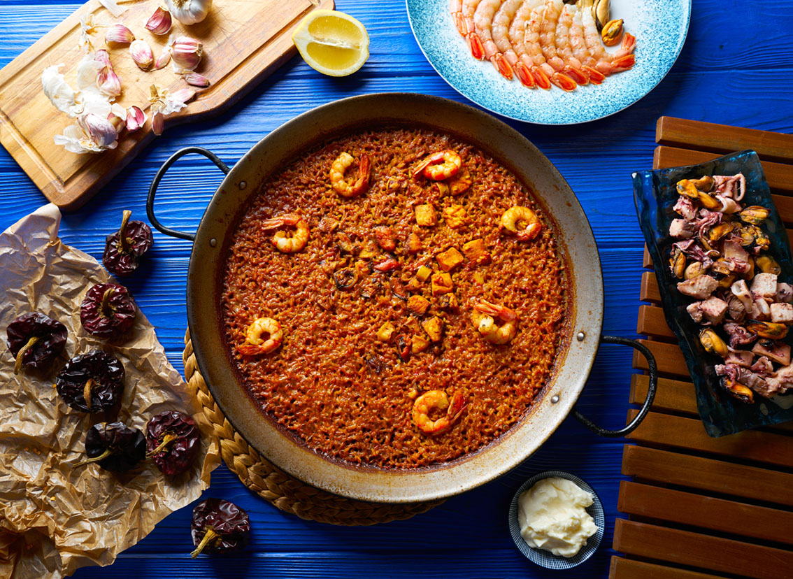 Recetas de Navidad - Arroz del senyoret