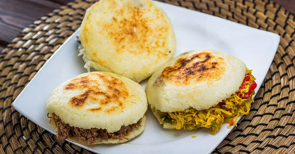 Arepas de arroz