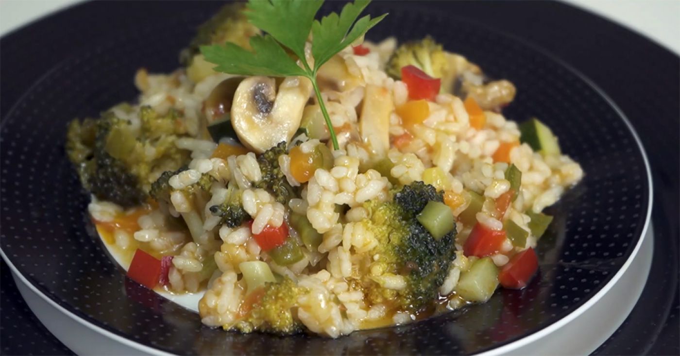 Arroz con verduritas