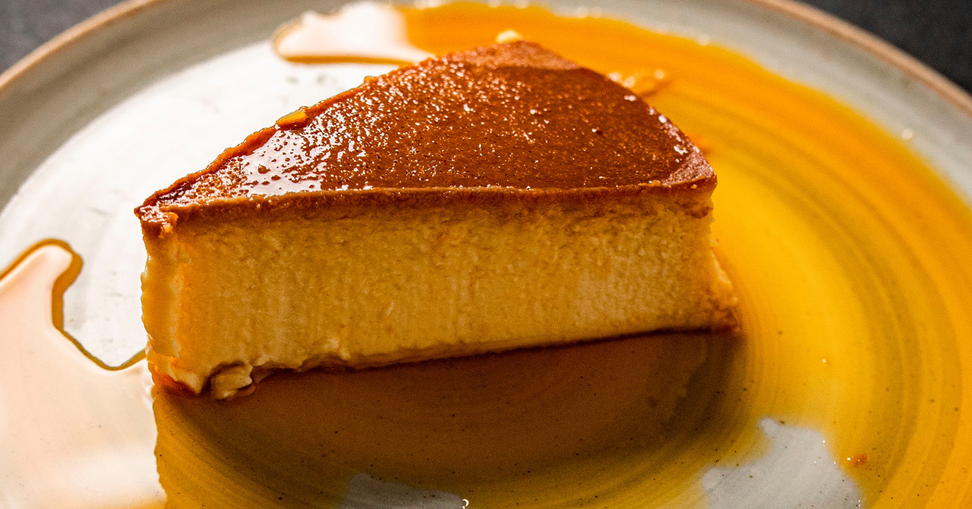 Flan de arroz